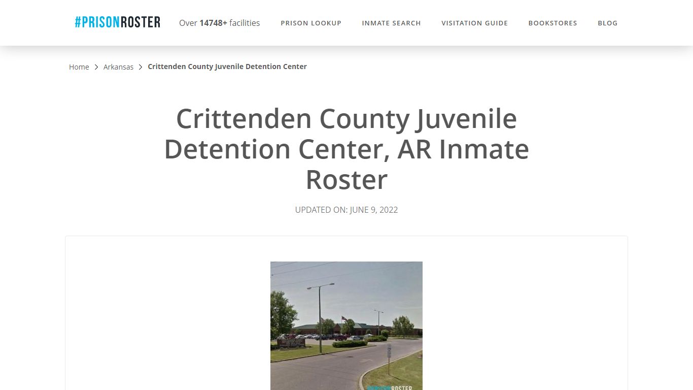 Crittenden County Juvenile Detention Center, AR Inmate Roster